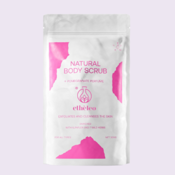 Natural Body Scrub Pomegranate