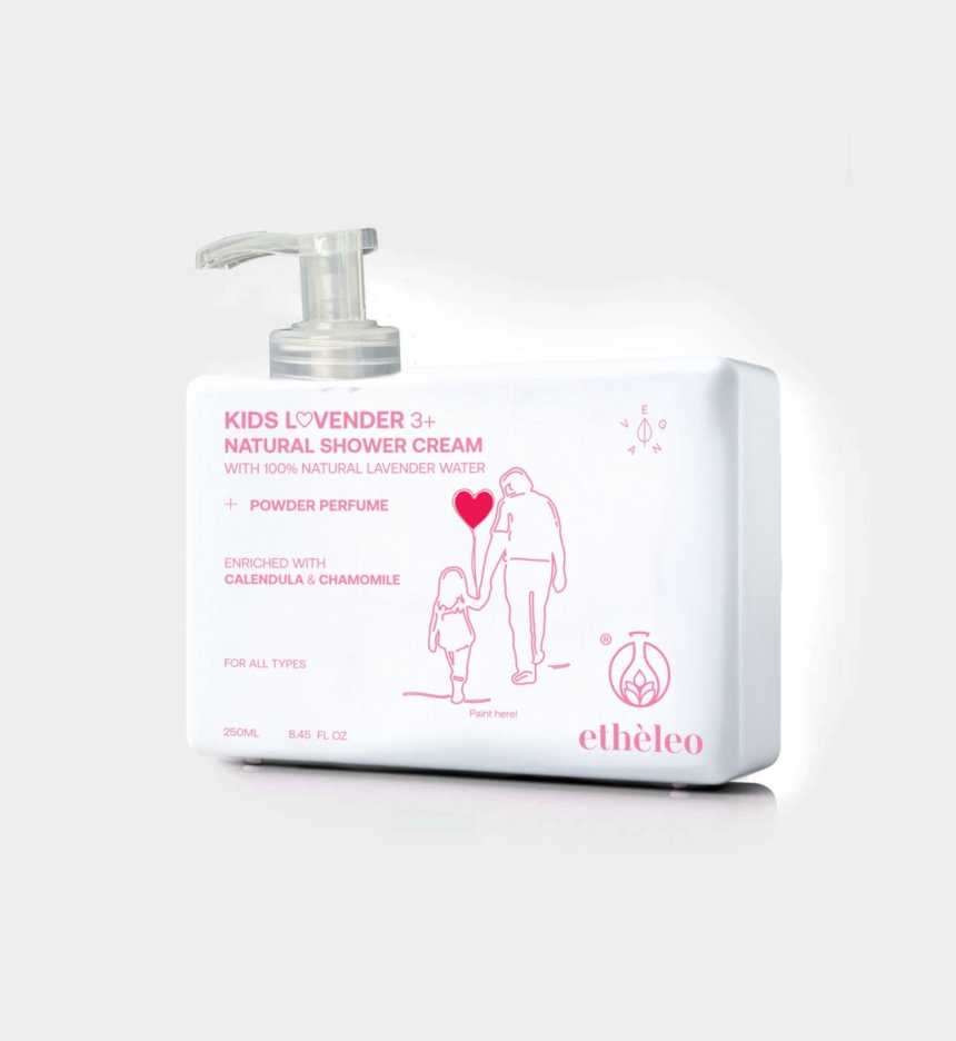 Kids Lovender 3+ Natural Shower Cream