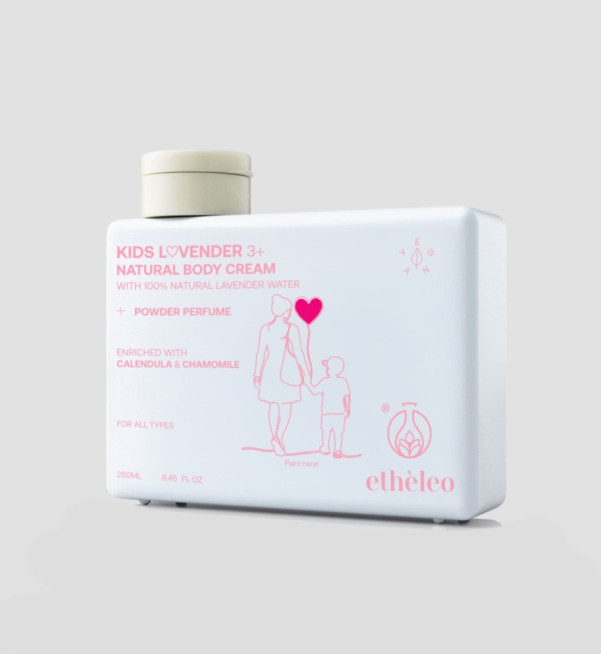 Kids Lovender 3+ Natural Body Cream