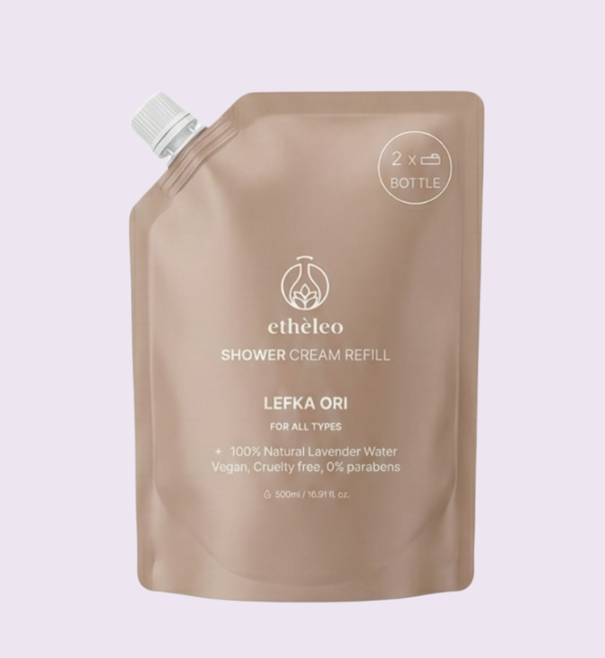 Refill Lefka Ori Natural Shower Cream
