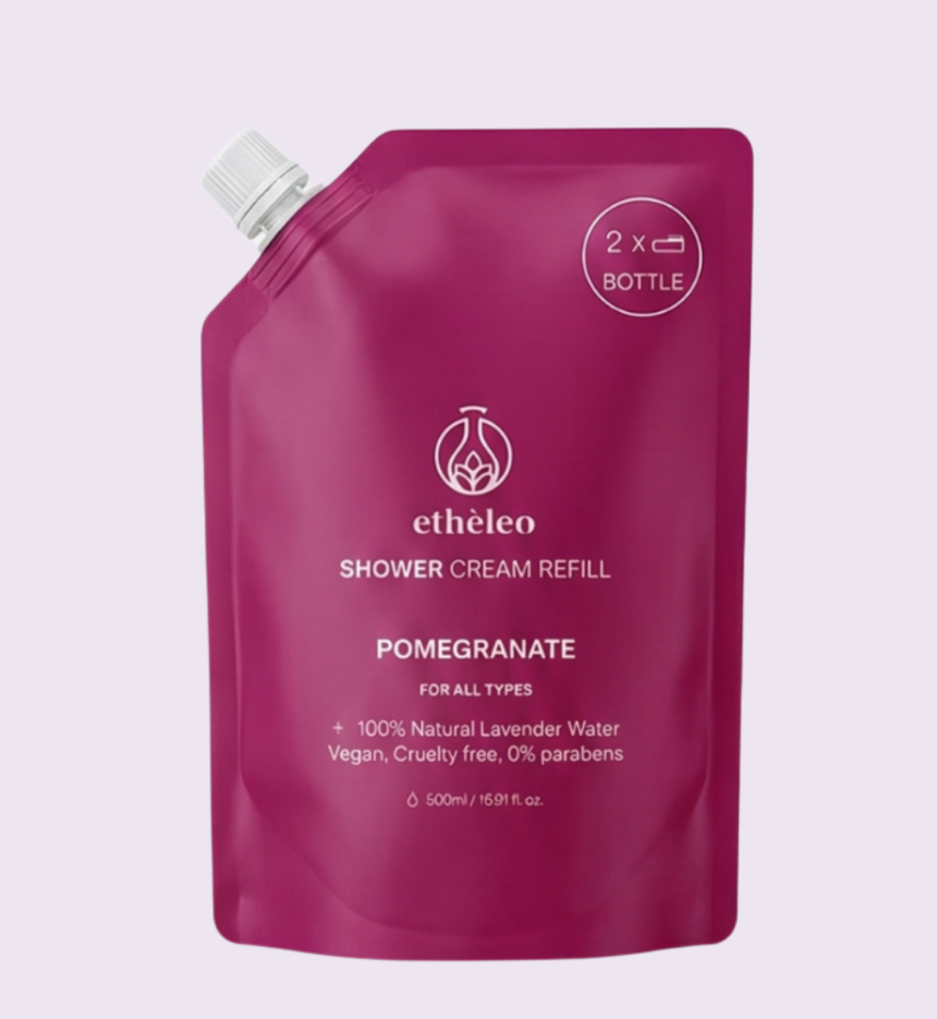 Refill Pomegranate  Natural Shower Cream