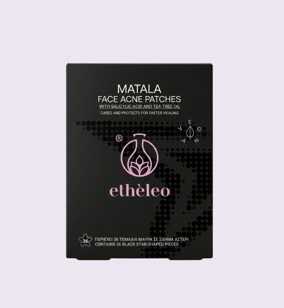 Matala Face Acne Patches black star shaped