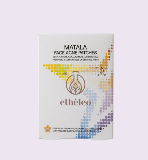 Matala Face Acne Patches πολύχρωμα σε σχήμα αστέρι