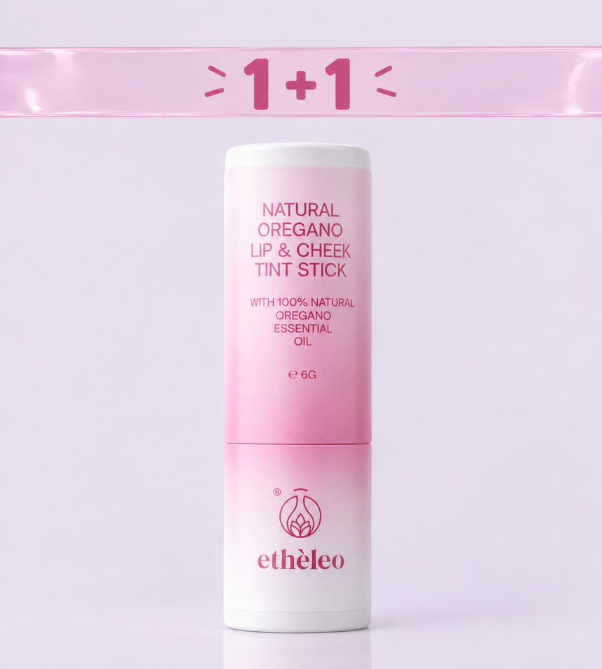 Oregano Natural Lip & Cheek Tint Stick 1+1